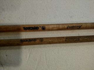 Ludwig Rock Band Drum Sticks Vintage wood 16 