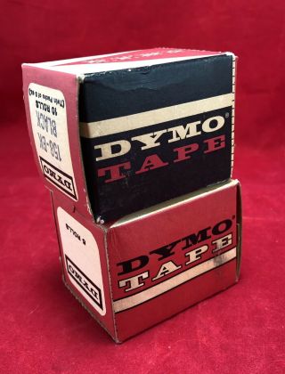 Vintage DYMO - MITE CHROME TAPEWRITER M - 22 Label maker Hand Embossing Tool 60’s 8