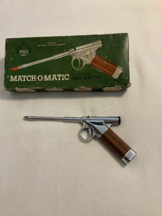 Vintage Match - O - Matic Butane Gas Match