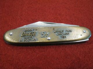 Vintage Rare Coca Cola Commemorative Pocketknife