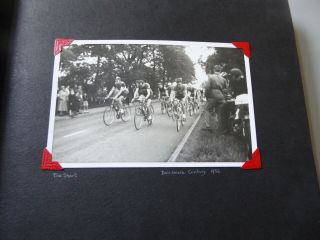 Dunsmore Century 1950’s Vintage B/w Photo Album Cycling Bike Racing 100 Photos