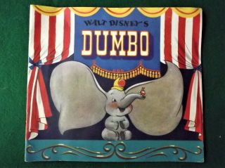 1941 Vintage Disney Dumbo Movie Premium Booklet