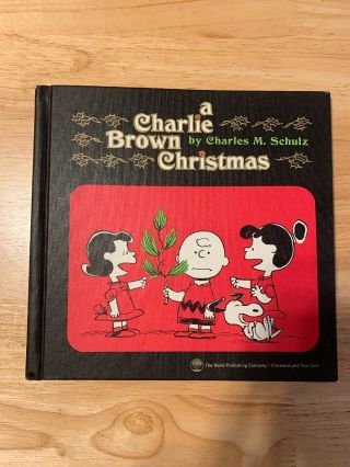 A Charlie Brown Christmas,  Charles Schulz 1965 1st Ed 1st Printing Hbd - Vintage