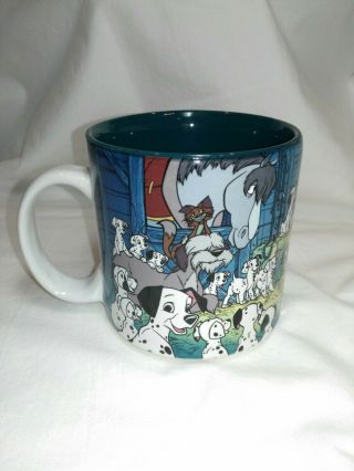 Vintage Walt Disney 101 Dalmatians Movie Coffee Mug