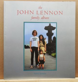 Vintage 1990 " The John Lennon Family Album " By Nishi F.  Saimaru (9102)