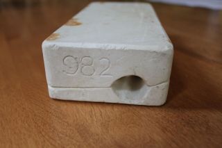 Vintage 1962 Duncan ceramic slip mold small Cherubs No.  982 3