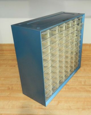 Vintage Akro Mills Storage Oranizer Cabinet 60 Drawers for Hardware Hobby Parts 2