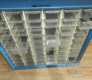 Vintage Akro Mills Storage Oranizer Cabinet 60 Drawers for Hardware Hobby Parts 6