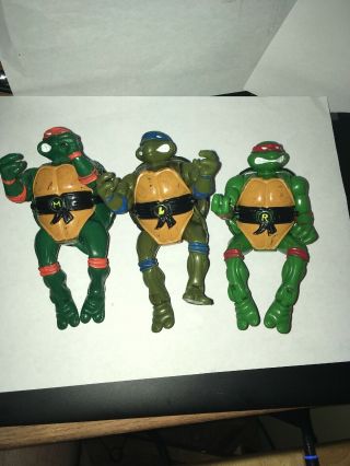 Tmnt Vintage Teenage Mutant Ninja Turtles - Mutations Rafael Leonardo Michelangelo