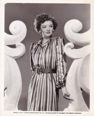 Myrna Loy Vintage 1946 Ray Jones Universal Studio Portrait Photo