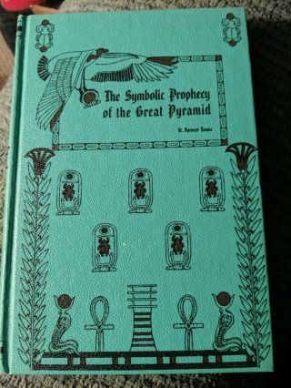 Vintage Rosicrucian A.  M.  O.  R.  C.  Book Symbolic Prophecy Of The Great Pyramid Yqz