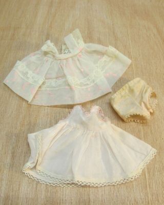 Vogue Ginny Doll Tagged Dress With Slip And Panties Vintage