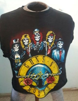 Vintage Guns N Roses T - Shirt Use Your Illusion Tour 