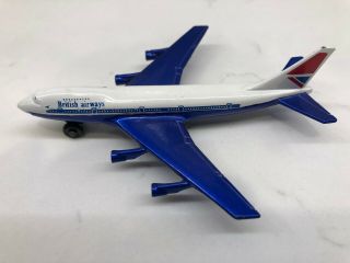 Vintage 1973 Matchbox British Airways 747