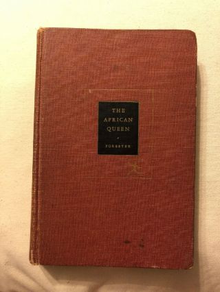 The African Queen By C.  S.  Forester Modern Library Edition Hc/dj 1940 Vintage