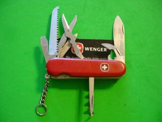 Ntsa Vintage Swiss Army Wenger Multifunction Pocket Knife " Forester "