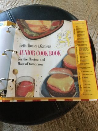 Kids Cookbook 1955 Better Homes and Gardens Junior Cookbook Vintage 1st Edition 4