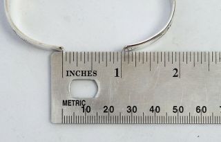 Vintage SUARTI BALI BA Scroll Cuff Bracelet 925 Sterling Silver 29.  5 grams 2