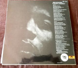 Jimi Hendrix Crash Landing Polydor 2310 398 Vintage French NM 2