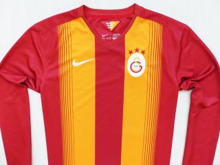 Vintage L/s Shirt Nike Galatasaray Home 2014 - 15 Jersey Trikot Size: L (large)