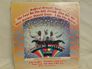 The Beatles - Magical Mystery Tour - W/part Of Book Vintage Vinyl Lp_smal - 2835