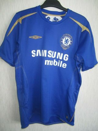 Vintage Chelsea Football Club 100 Years Centenary Shirt Cfc The Pensioners