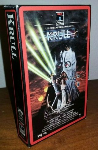 Krull Beta Betamax Vintage Classic Horror Side Loader (not Vhs)