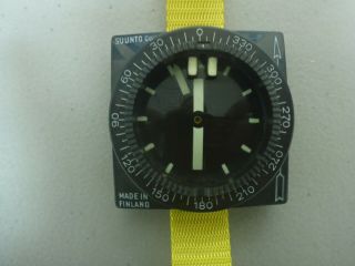 Suunto Scuba Diving Compass Made In Finland Vintage