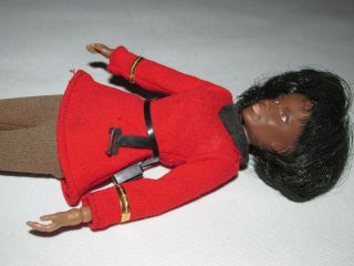 Vintage 1972 Star Trek Lt.  Uhura Mego Action Figure,  8 Inch, 4