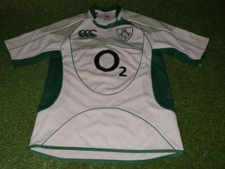 Ireland Ulster Rugby Union Football Large Mans Rare Ccc Vintage Away Jersey
