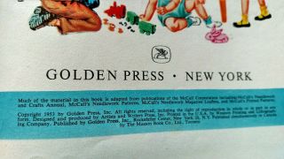 McCalls Giant Golden MAKE IT BOOK 1953 Vintage Child ' s Craft Book 5