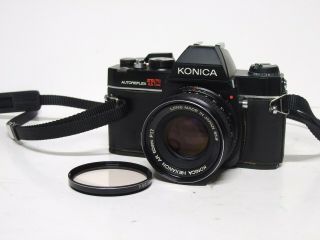 Vintage Konica Autoreflex Tc 35mm Full Mechanical Camera