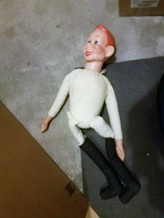 Colorful Vintage " Howdy Doody " Eegee National Broadcasting 1972 Dummy Doll