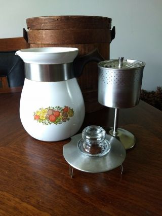 Vintage Corning Ware 6 Cup Percolator