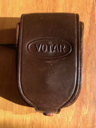 Vintage Votar Electric Exposure Meter with Leather Case and box 3