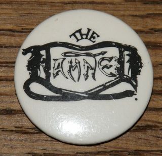The Damned Authentic Vintage Pin Button Badge 1980 Uk Punk Tour