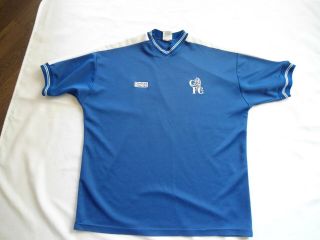 Vintage Chelsea Football Shirt Size Xl V.  G.  C