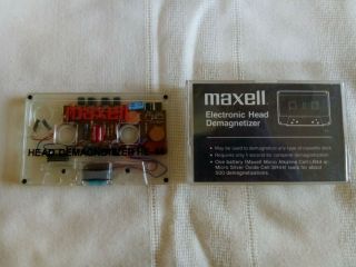 Maxell Electronic Head Demagnetizer He - 44 Vintage