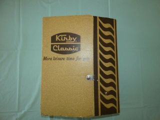 Vtg Kirby Classic Accessories Kit Brown Tools,  Bag,  Cord
