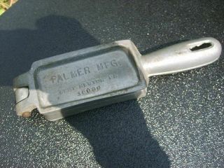 Vintage Palmer Mfg.  Bank Sinker Lead Mold No.  101 3/8oz.  To 1oz.