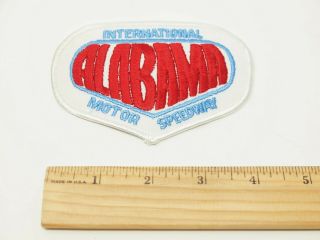 Vintage Alabama International Motor Speedway Talladega Alabama Embroidered Patch