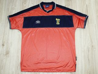 Authentic Vintage Umbro Scotland National Team Away 1999/2000 Scottish Size Xxl
