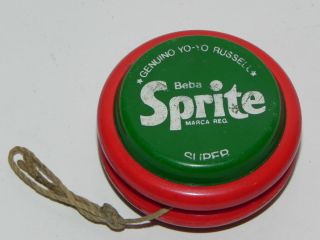 Vintage Russel Plastic Yo - Yo Beba Sprite By Coca Cola