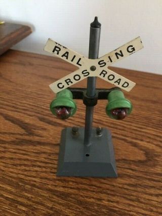 American Flyer Vintage Rail Road Crossing Signal
