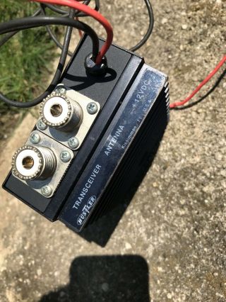 Hustler Transceiver Antenna Vintage Hva - 225 2 Meter Rf Amp