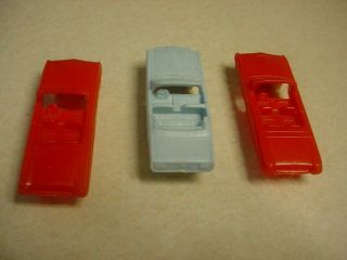 Vintage Thunderbird and Mustang Post Cereal Premium F&F Mold Plastic Cars 3