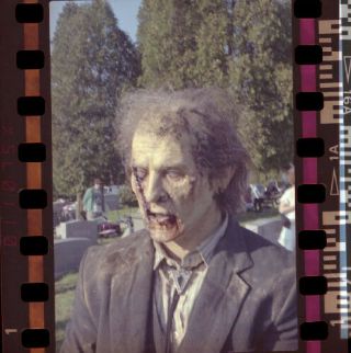 Ta21o Vintage Night Of The Living Dead Horror Movie Actor 35mm Negative Photo