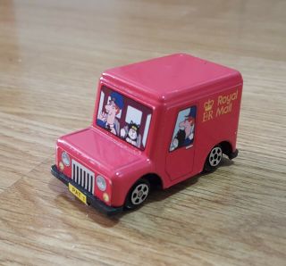 Postman Pat And His Black And White Cat Delivery Van Royal Mail Vintage 1983