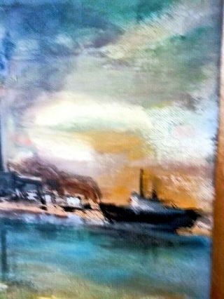 VINTAGE PAINTING BY THE CUBAN ARTIST 1973,  1B 4
