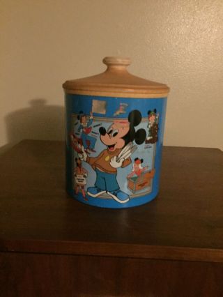 Vintage Disney Mickey Mouse Club Cookie Jar